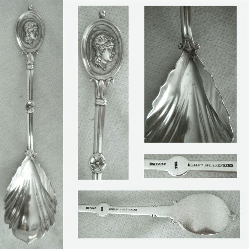 Wendt 'Medallion' BB&amp;K Sterling Silver Preserve Spoon