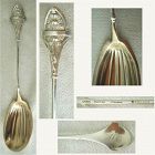 Gorham 'Ivy' Sterling Silver Sugar Spoon with Fluted Bowl