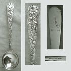 S. Kirk & Son 'Repousse' 10.15 Silver Mark Dipping Ladle circa 1855