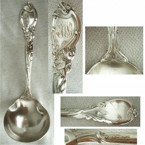 Reed & Barton Art Nouveau 'La Parisienne' Sterling Silver Gravy Ladle