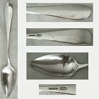 George and Porter Blanchard Handmade A&C Sterling Silver Teaspoon