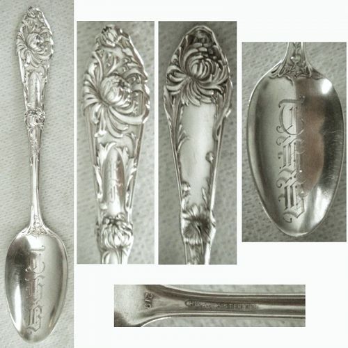 Wallace 'No. 219' 'Chrysanthemum' Sterling Silver Teaspoon