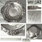 Wallace Art Nouveau 'Pansy & Blackberry Vine' Sterling Silver Bowl