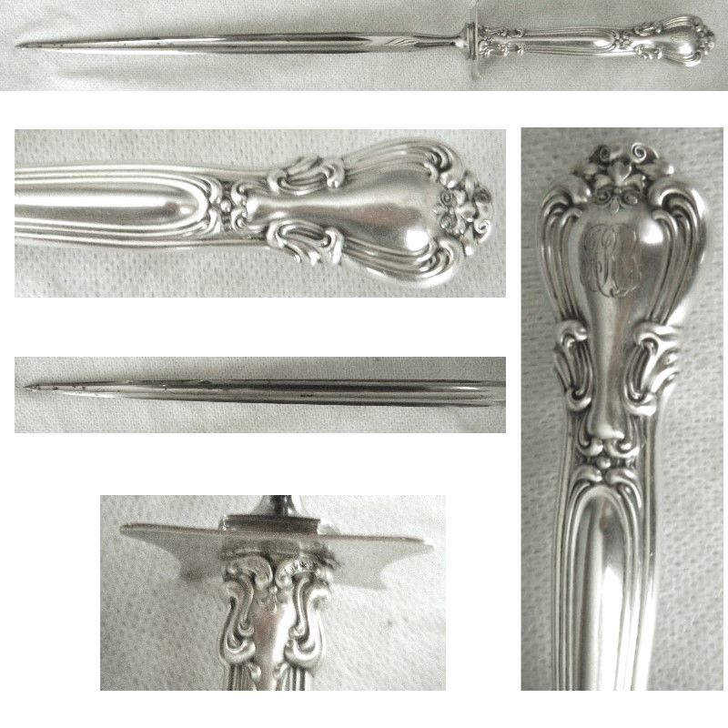 Gorham 'Chantilly' Old Sterling Silver Handle Roast Carving Steel