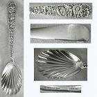 S. Kirk & Son 'Repousse' Sterling Silver Shell Bowl Sugar Spoon