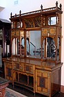 Antique English Aesthetic Movement Sideboard Signed