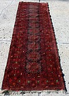 Antique Persian Rug Runner Handmade Turkoman