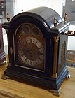 Antique English Fusee Bracket Clock 19th C.