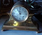 Antique Brass Chelsea Clock