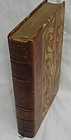 Antique Leather book Victor Hugo Contemplations French