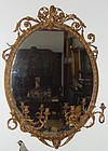 Pair Antique French Mirrors Candelabras 18th C.