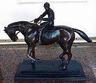 Antique French Bronze Equestrian after Bonheur
