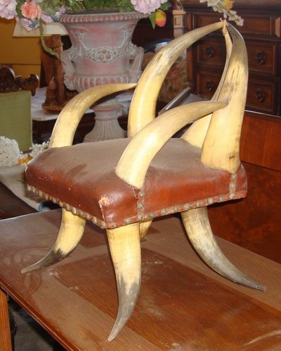 Small Horn Chair 19th C.