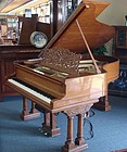 Beautiful Schumacher Oak Grand Piano