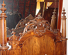 Antique Horner Rosewood Bed