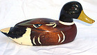 Vintage Hand Carved Wooden Duck Decoy