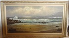 Oil Painting Anton Gutknecht 1852 - 1988 Seascape