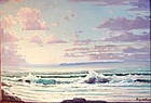 Oil Painting Ropp 1888 - 1974 Laguna Beach Seascape