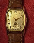 Hamilton Boulton Vintage 19 J  Gold Men's Wrist Watch