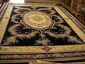 Chinese Handmade Wool Aubusson Style 240 kpsi Carpet