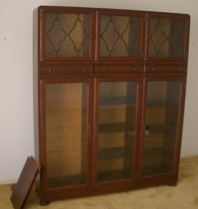 Large Mahogany Bookcase