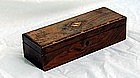 Antique English Regency Mahogany Inlaid Box
