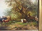 Antique Dutch Oil Painting - Signed Prooijen