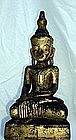 Antique Buddha – 18th Century  Ava Gilt Wood