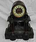 Antique French Japy Freres Granite Marble Clock