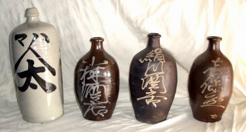Antique Japanese Ceramic Sake Bottle(s)