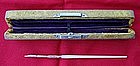 Antique Victorian Fountain Pen Gold & Mother of Pearl