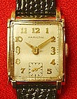 Hamilton Wrist Watch 14K Gold Filled 19 Jewels 1930s