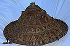 Antique Ethiopian Abyssinian Ceremonial Shield 19th C.