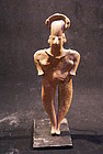 Pre-columbian Standing Female Figure - Colima