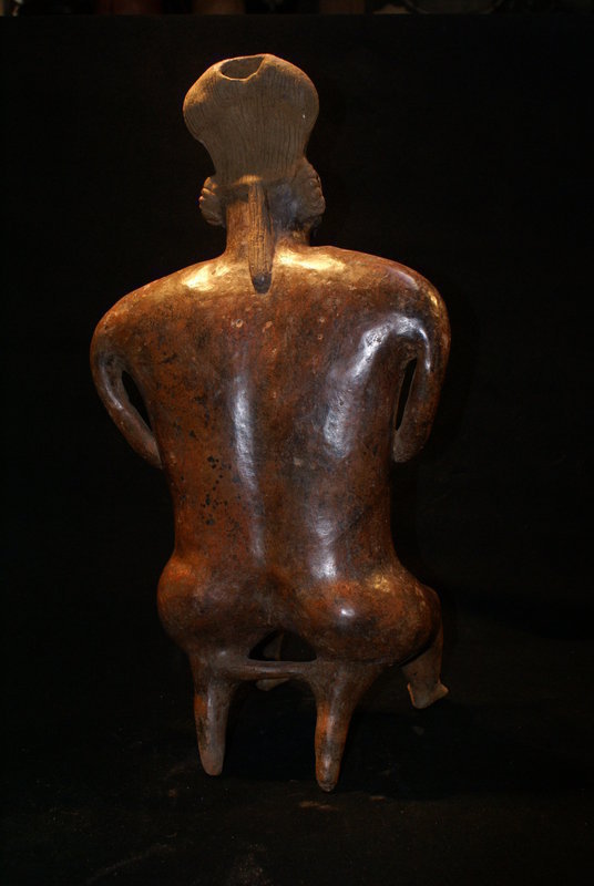 Pre-Columbiam Striking Female Figure Nayarit, Mexico