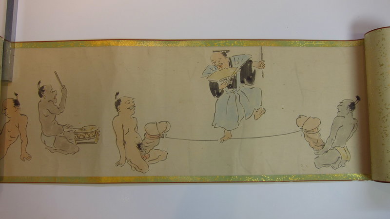 Japanese Antique Painting, Tobae, Comic Pictures