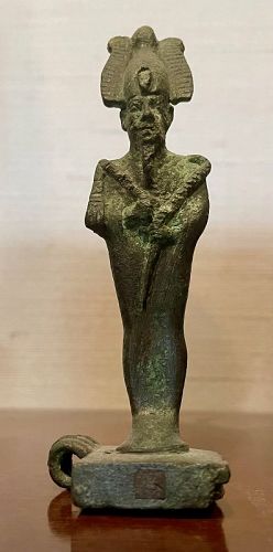 Ancient Egyptian Bronze Osiris 26th Dynasty 664-525 BC