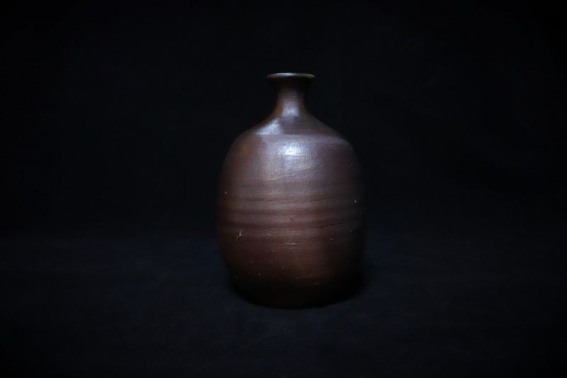 Yuichi Yamamoto Bizen Pottery Sake Bottle Tokkuri