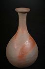 Isezaki Mitsuru (1934-2011) Bizen Pottery Hidasuki Flower Vase