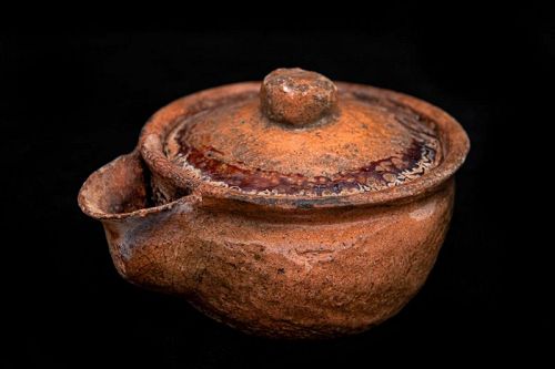Edo Period (1603-1868) Japanese Antique Hohin Teapot