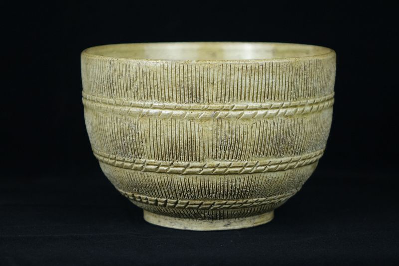 Kato Shuntai (1802-1877) Japanese Antique Seto Ware Bowl