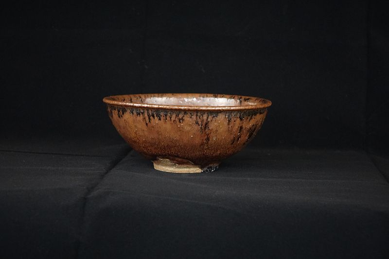 11th Generation Zengoro Eiraku Hozen (1795-1855) Tea Bowl (Chawan)