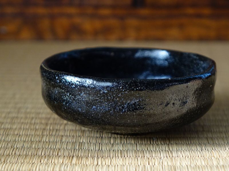Raku Chawan (Tea Bowl) made by 1st Nakamura Donen (1876-1937)