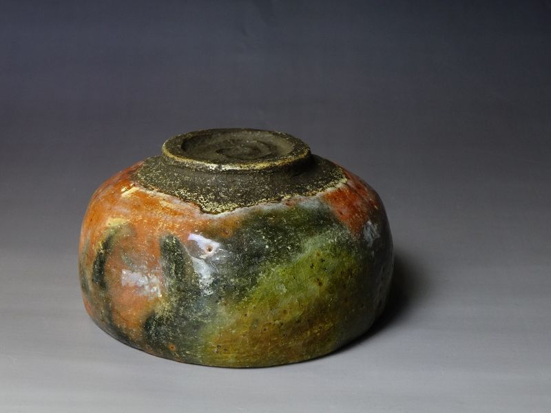 Edo period (19c) Aka Raku Chawan (Tea bowl) by Ninnami Dohachi