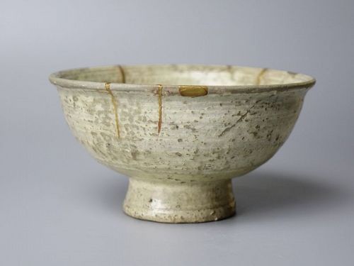 Early Joseon dynasty (1392-1897) Korean Mishima tea bowl