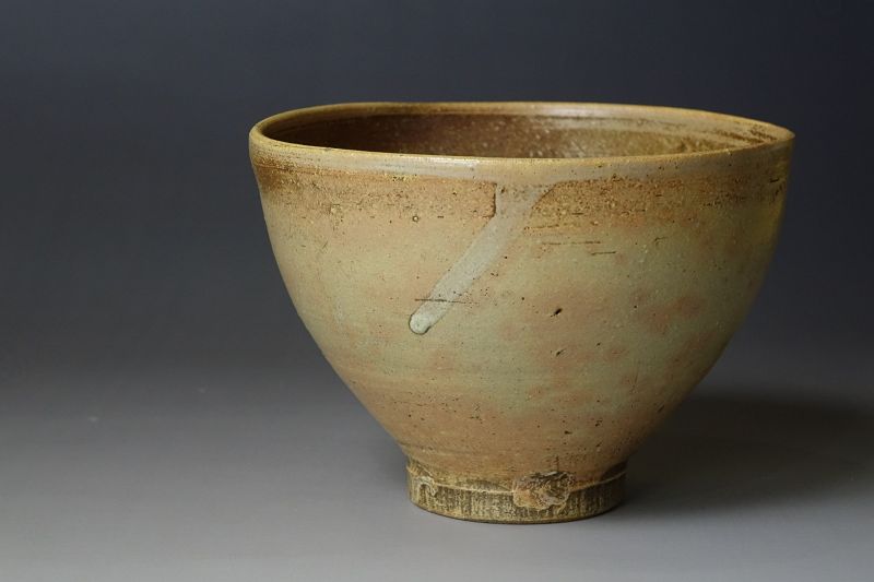17th century Korean Stoneware Gohon Hanshi Chawan Joseon Dynasty
