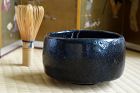 Rare Kuro Raku Chawan made by Raku Kichizaemon IV Ichinyu (1640-1696)