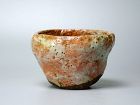 Historical Raku Tea Bowl made by the tea master 6th Yabunouchi Hirosai