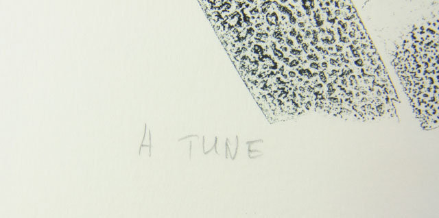 Japan  Toko Shinoda  Print  &quot;A  Tune&quot;