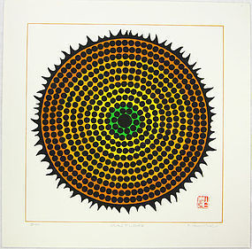 Japan. Haku Maki. Sunflower.   1990s.
